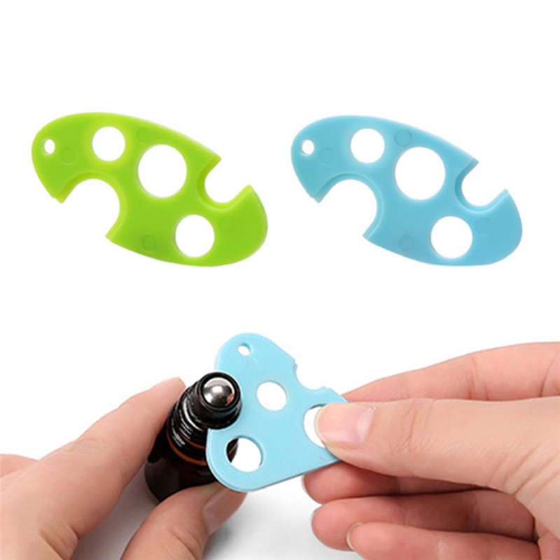 Essential Oil Opener Key Tool Remover For Roller Balls and Caps Bottles Plastic Opener Roller Bottle Corkscrew Tool