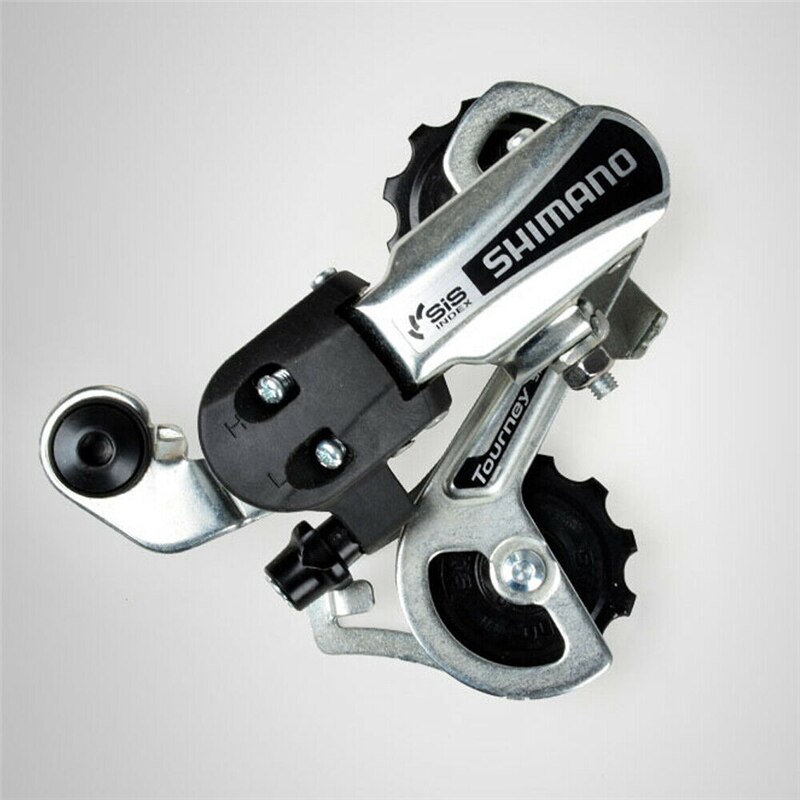 Shimano-desviador trasero TOURNEY RD-TY21B para bicicleta de montaña, 6/7 velocidades, negro, Iamok, piezas de bicicleta SS/GS: RD-TY21B-SS Silver