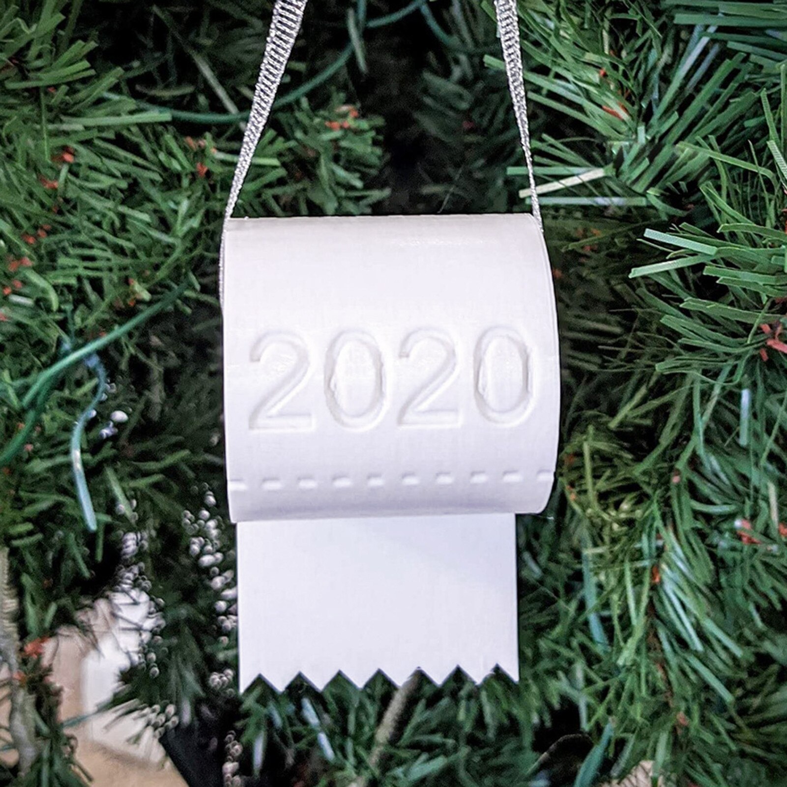 Christmas Pattern Series Roll Paper Christmas Decorations Funny Toilet Paper Christmas Decorations For Home