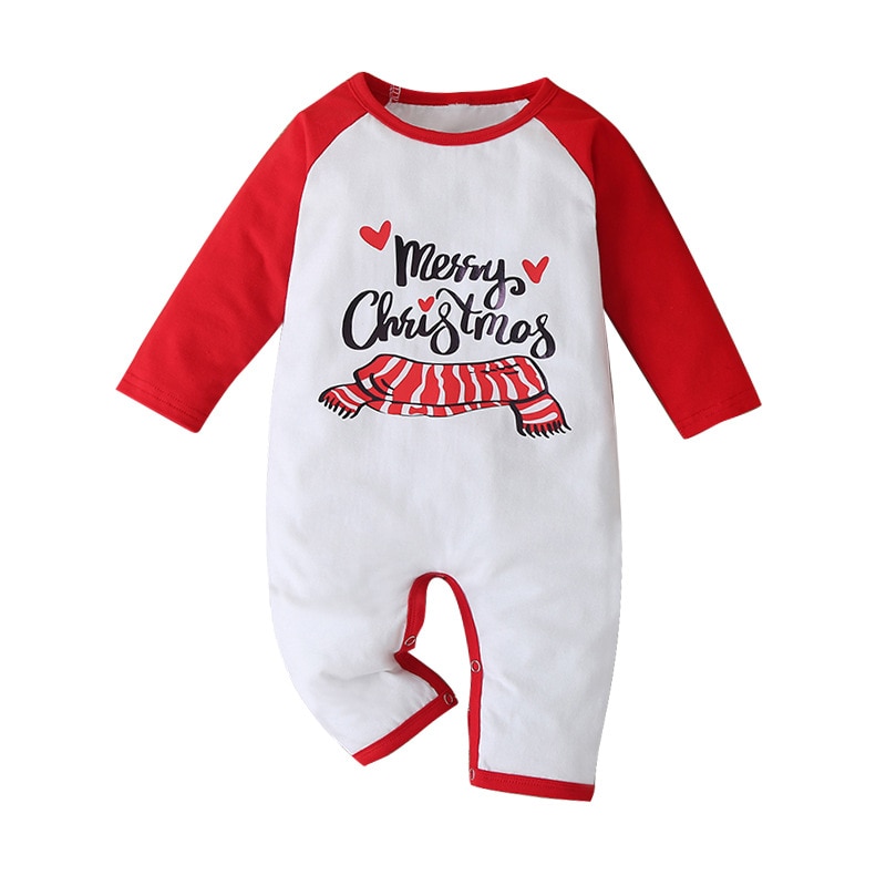 Winter Christmas Clothes Baby Romper Unisex Cotton Print Baby Boy Clothes 0-Neck Full Sleeve Baby Girl Clothes One-Pieces: Christmas Clothes2 / 6M
