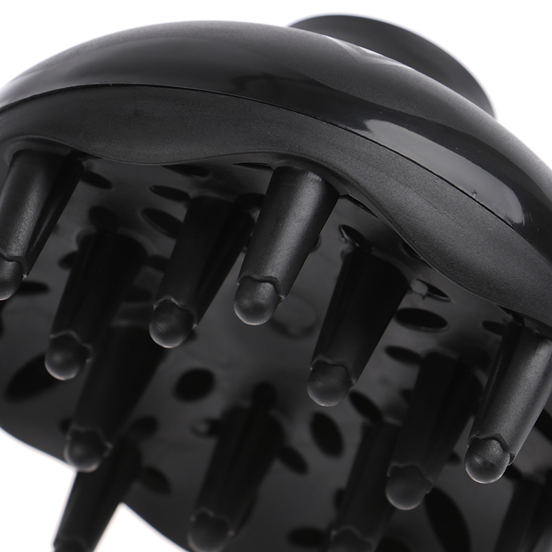 1pc Hair Diffuser Hair Styling Curl Dryer Diffuser Universal Hairdressing Blower Styling Salon Curly Tool Black: Default Title