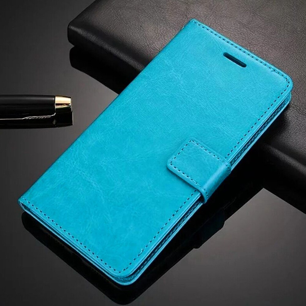 Książkowe skórzane stojak magnetyczny odwróć etui na telefon dla realm remme realmy realme realmi c11 c 11 2021 6.5 &#39;&#39;coque: For Realme C11 2021 / light blue