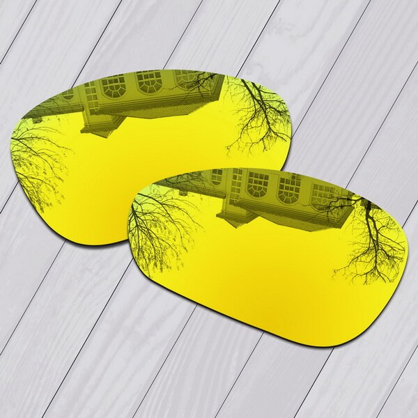 E.o.s Gepolariseerde Verbeterde Vervanging Lenzen Voor Oakley Crosshair 1.0 Zonnebril-Meerdere Keuze: 24K Golden