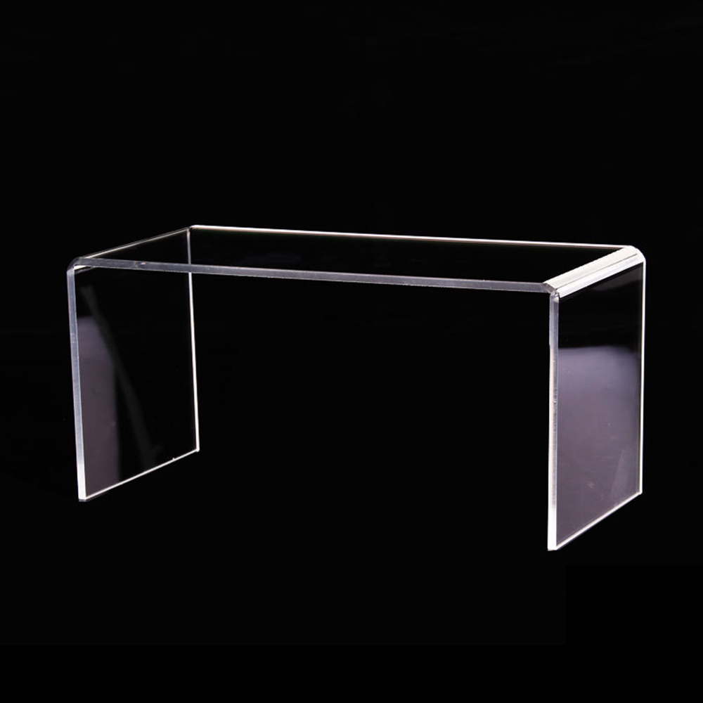 S/M/L Acrylic Transparent U-shaped Display Stand Cosmetics / Nail Polish / Shoes / Bag / Doll Shopping Mall Display Rack: JYX3236