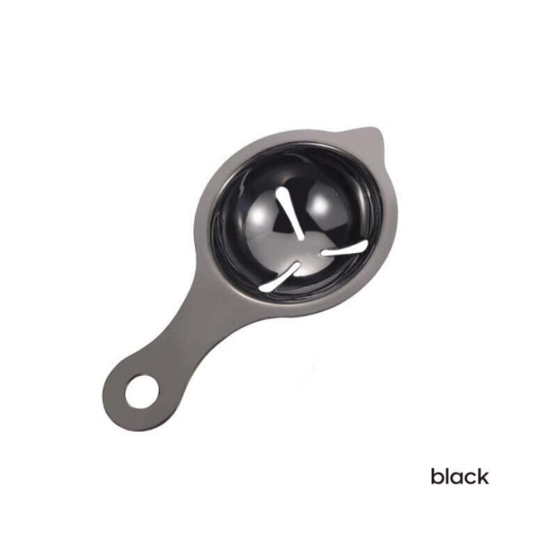 Stainless steel egg yolk separator protein separation tool food grade egg tool kitchen gadget egg divider kitchen cooking access: 05