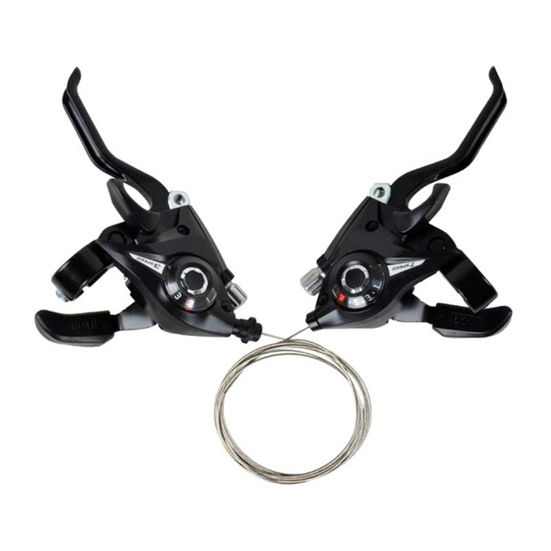 3X7 21 Speed Fiets Shifter Brake Weg Mountainbike Rijden Fietsen Schijfrem Hendels Met Shift Kabel Fiets accessoires