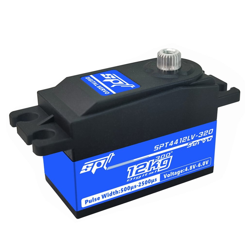 Spt 4412lv kort kropp rc bil / robotikk digital servo høyhastighets metall utstyr digital servo til rc bil: Spt 4412lv-320