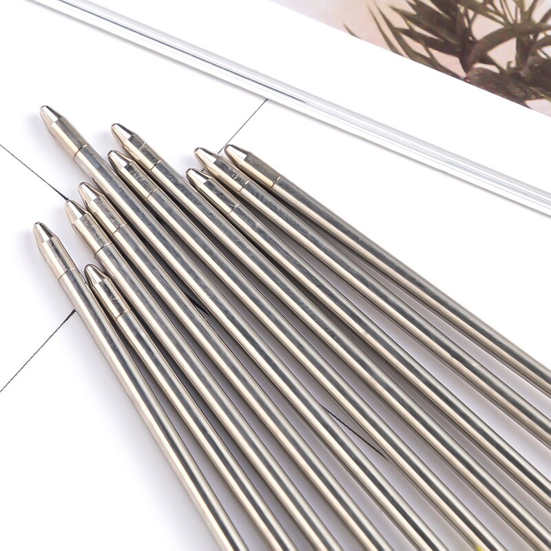 10 stuks balpenvullingen met zwarte inkt voor grote diamant/kristallen pen