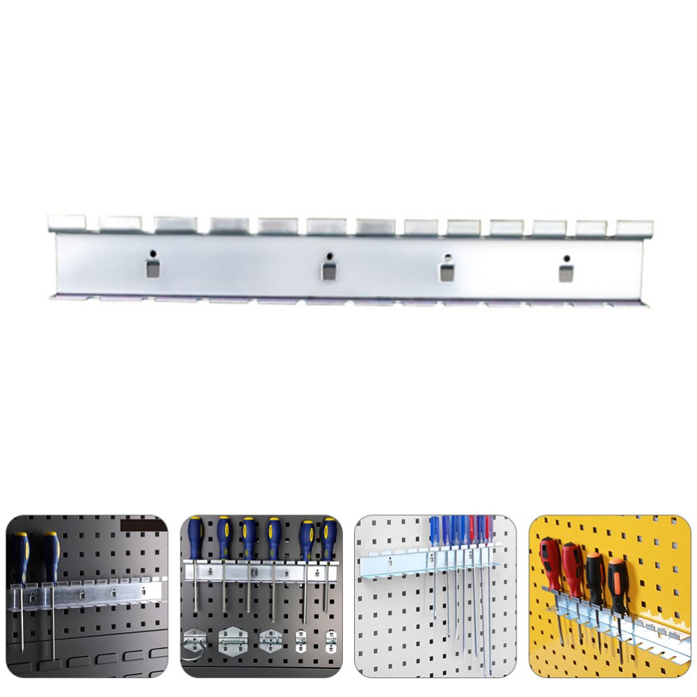 1pc Wall Mounted Screwdriver Organizer Bolt Driver Holder Steel Display Hook