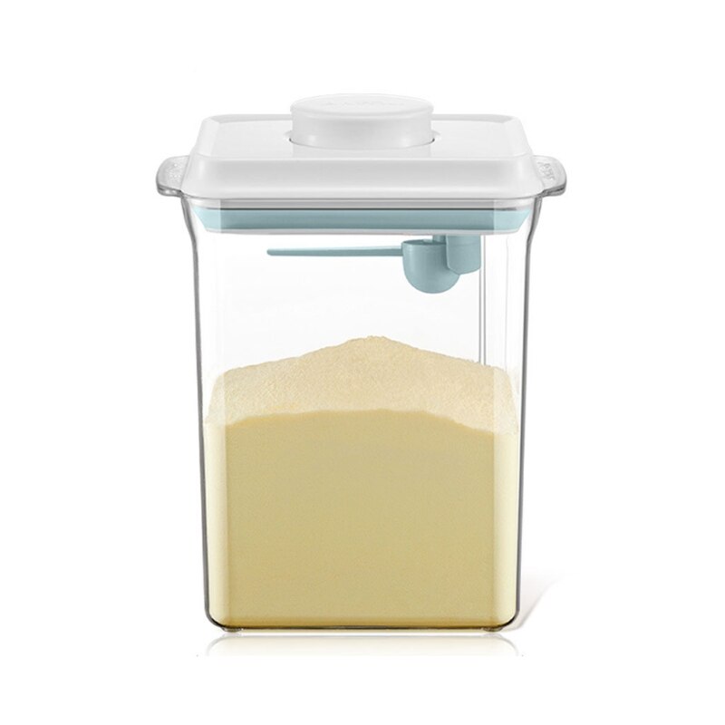 One-touch Airtight Food Storage Container Baby Milk Powder Dispenser for Pantry Organization Coffee Cereal Flour Sugar