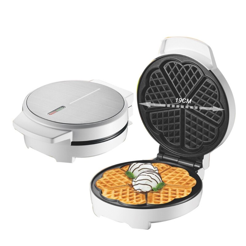 Wafel Maker 1000W Mini Huishoudelijke Wafel Sandwich Maker Multifunctionele Broodrooster Ontbijt Bakken En Maken Machine, Eu P