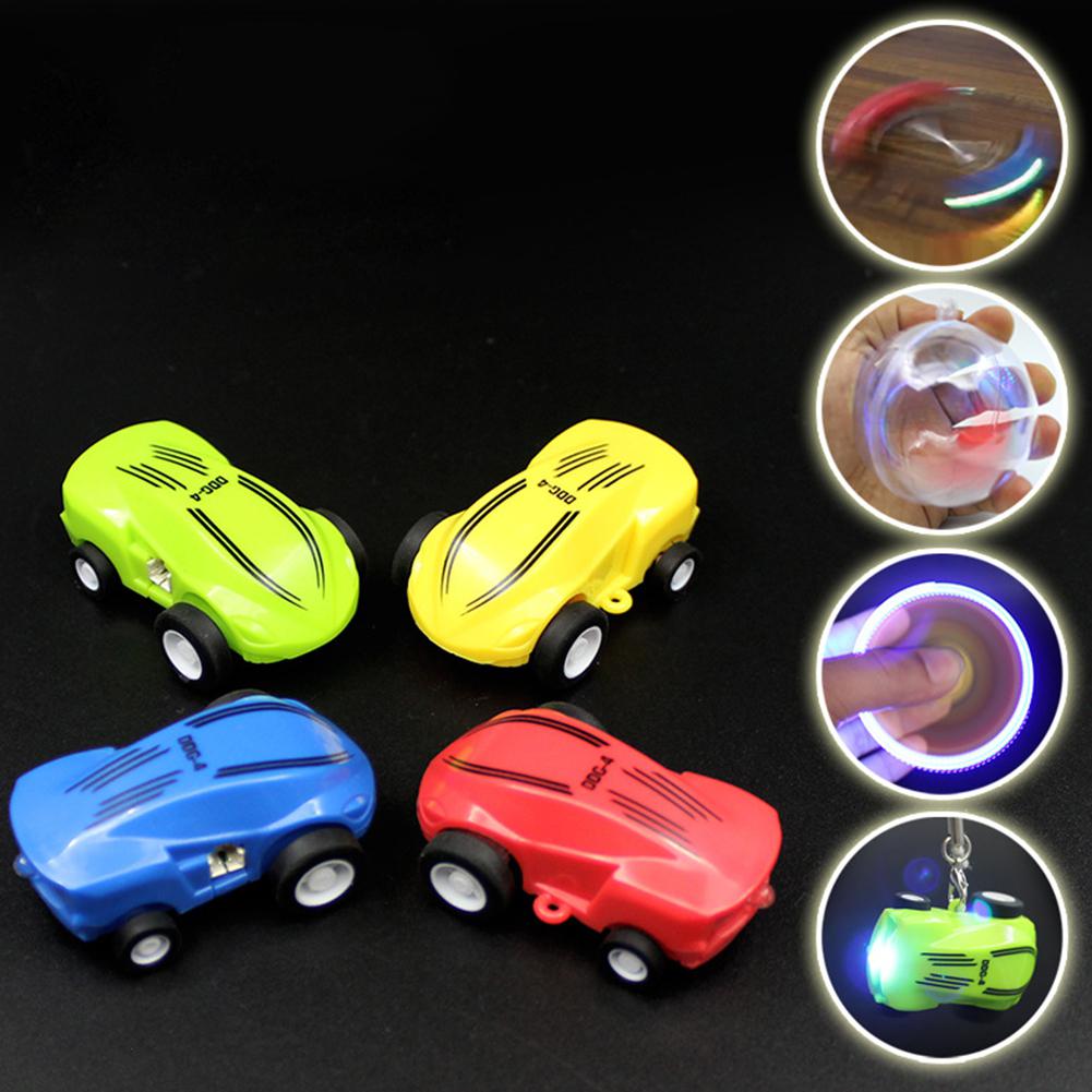 360 Graden Roll Dubbelzijdig Stunt Auto Draaiende Speelgoed Auto Cool Kleurrijke Led Licht Kinderen Speelgoed Stunt auto