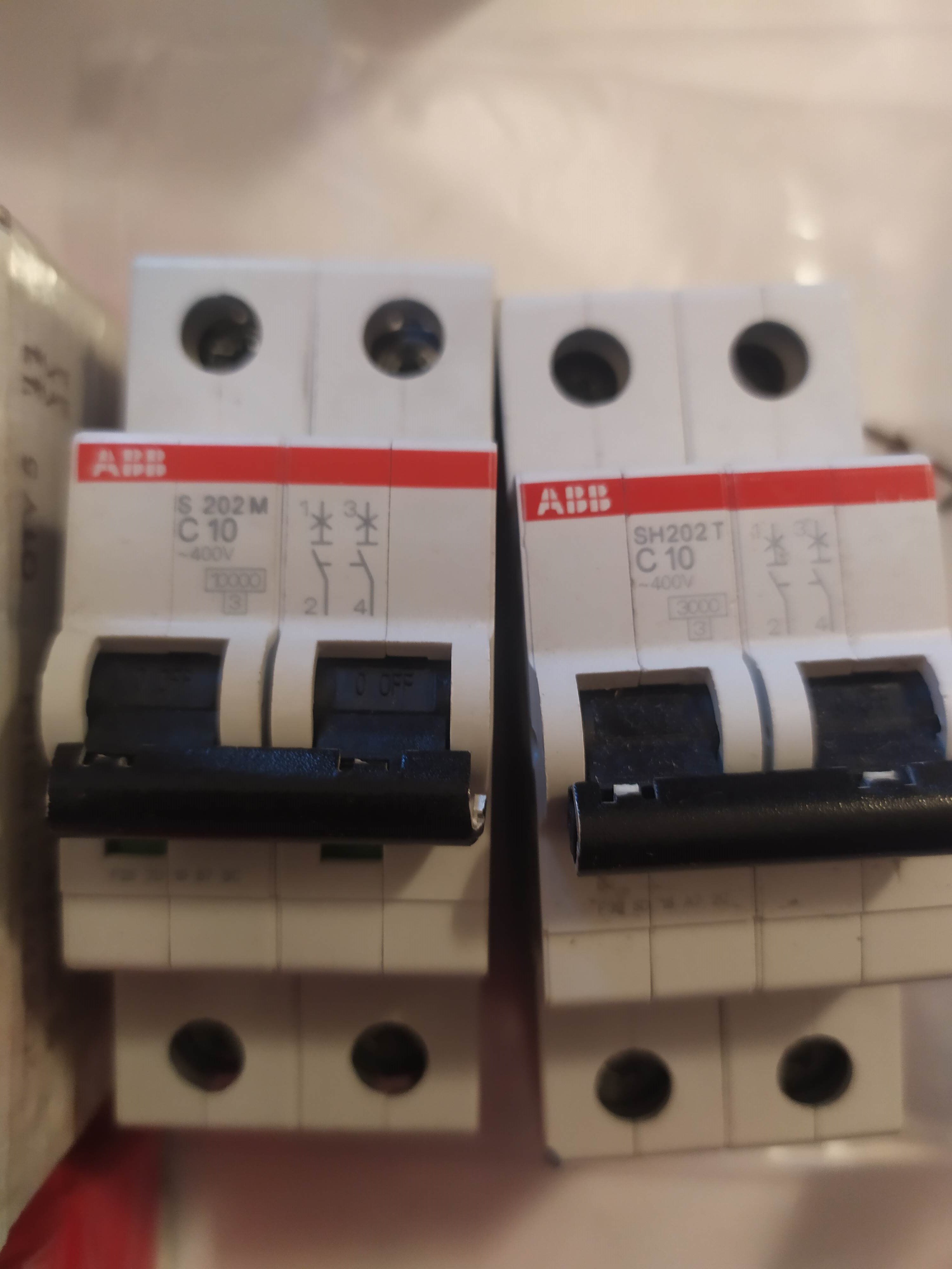 Miniature Circuit Breaker ABB - M200 - 2P - 10 ampere