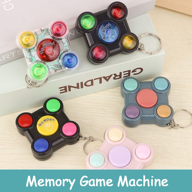 Memory Game Lights and Sounds Repeat My Flashing Souptoys Memory Training Electronic Console Puzzles Anti-Stress Toy