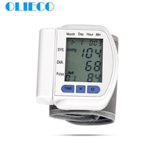 OLIECO Nauwkeurige Automatische Digitale Pols Bloeddrukmeter LCD Duitse Chip Hartslag Fitness Tonometer Bloeddrukmeter CE
