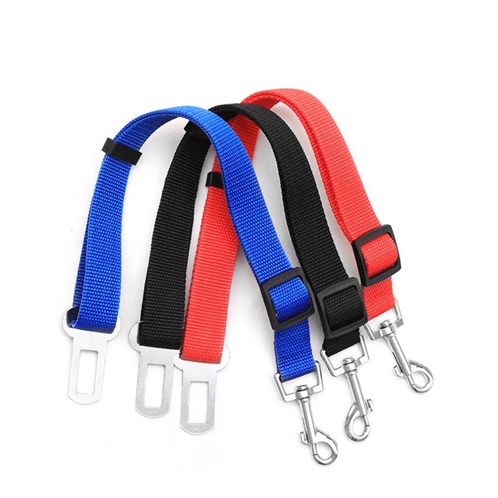 Pet Hond Kat Autogordel Verstelbare Harnas Veiligheidsgordel Lead Leash Voor Small Medium Honden Reizen Clip Dierbenodigdheden