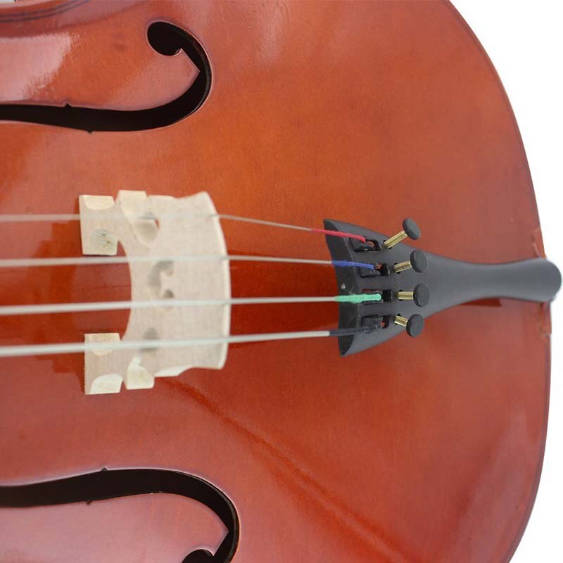 4/4 Cello Staartstuk Met 1Pcs Tailgut Tailcord 4 Fijnstemmers Aluminium Duurzaam Sterke