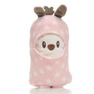 Zachte Baby Kids Konijn Flanel Deken Beddengoed Quilt Spelen Deken Handdoek Wrap: M