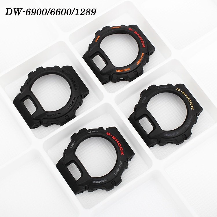 Resin Watch Bezel / Case for Casio G-SHOCK DW-6900/6600/1289 Matte Black Case Frame Watch Accessories