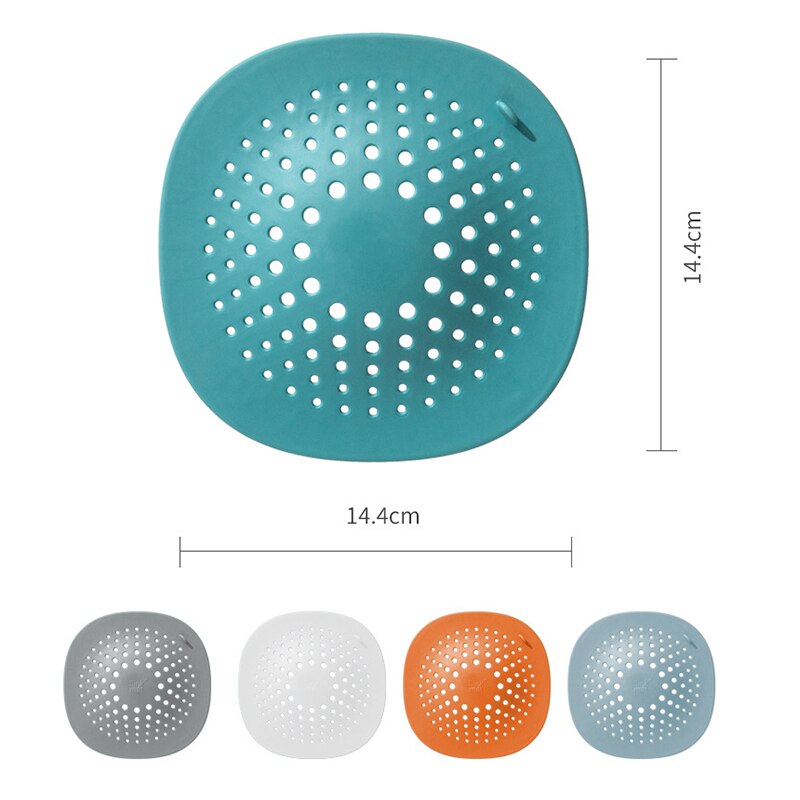1 st kökfilter täcka handfat silplugg tpr avloppsskydd silikon avlopp hårfångare badrum köksmaterial