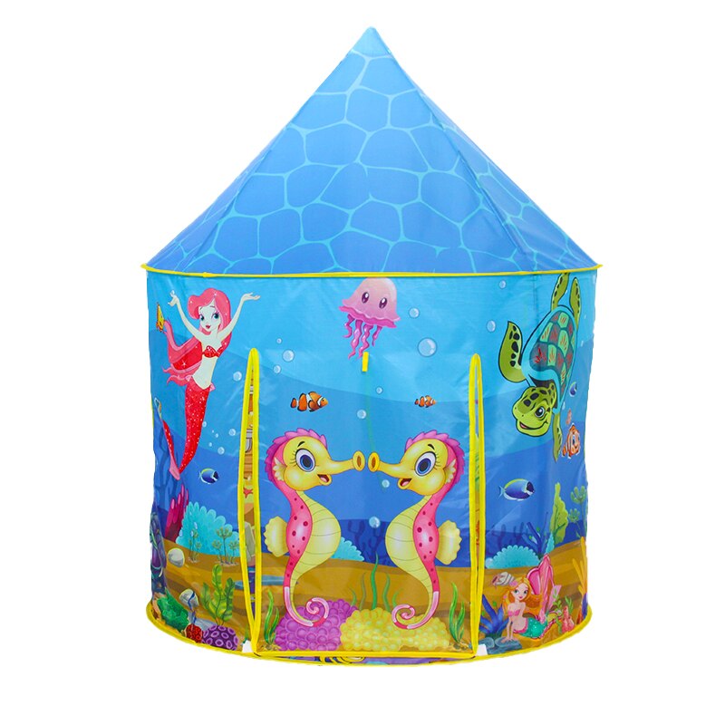 Children's Tent Underwater World Tipi Infantil Tent Play Game House for Children Indoor Tent for Kids Play House