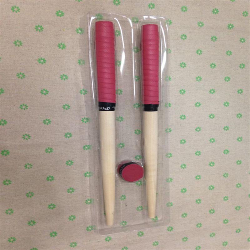 1 Pair 350x20MM Drumsticks Wooden Drum Sticks Fraxinus Mandshurica Wood Drum Set Taiko Drum Drumsticks Jazz Brushes Drum Sticks