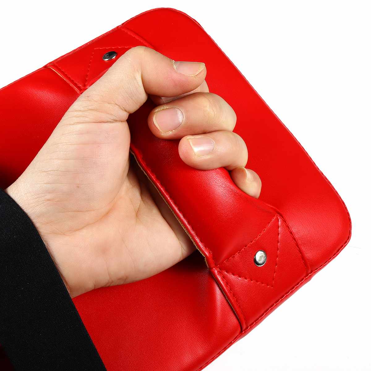 2pcs Punching Bag Boxing Pad Sand Bag Thickening Taekwondo MMA Hand Kicking Pad PU Leather Training Gear Muay Thai Foot Target