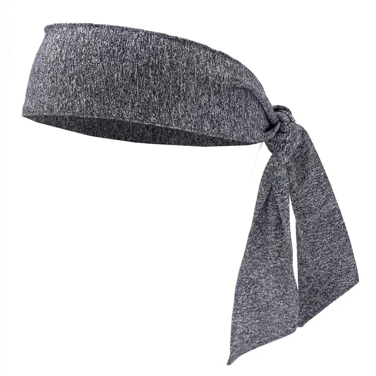 Banda elástica deportiva de Color para tenis, Unisex, hombres, mujeres, niños, niñas, adolescentes, diadema para gimnasio, Fitness, Yoga, bandas para el cabello, sombreros atléticos: Transparente
