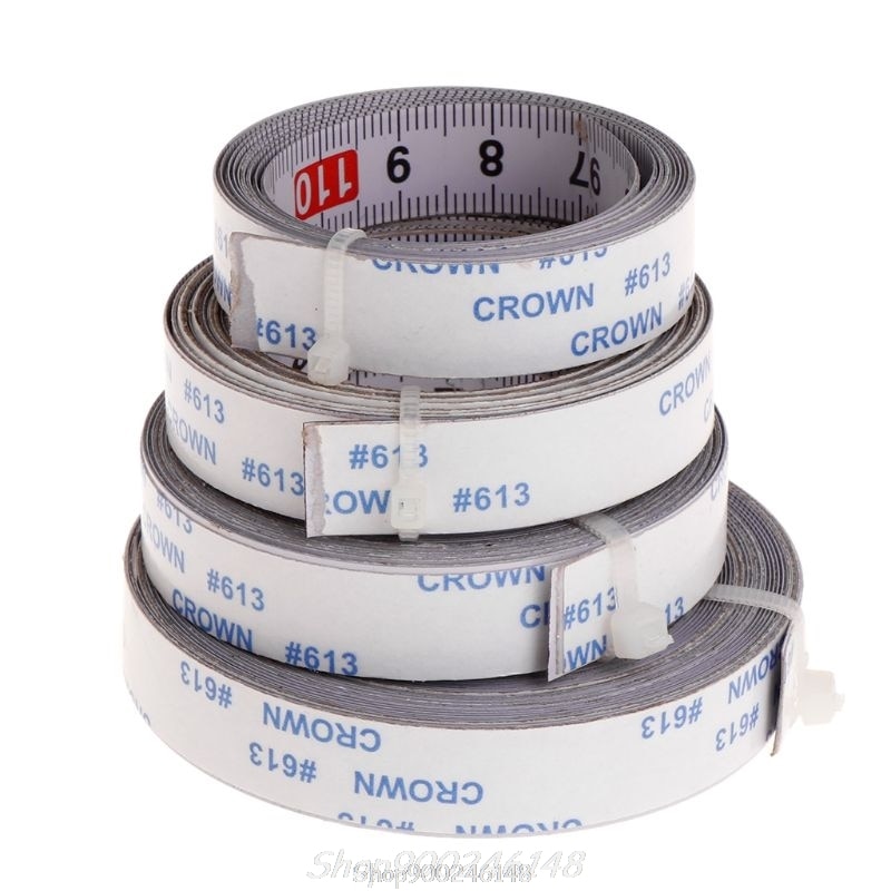 Miter Saw Track Tape Measure Self Adhesive Backing Metric Steel Ruler 1/2/3/5M Jy28 20