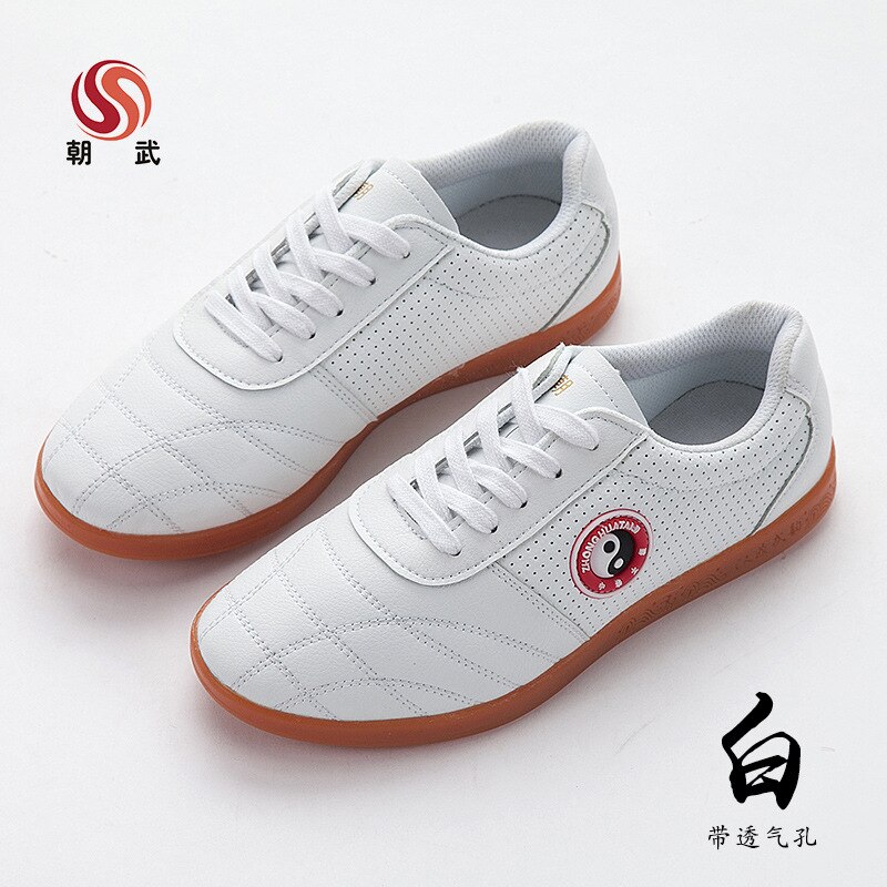 Andningsbara taekwondo skor karate kung fu brottning kampsport skor kvinna män vuxna och barn mjuka oxford sulor sneakers