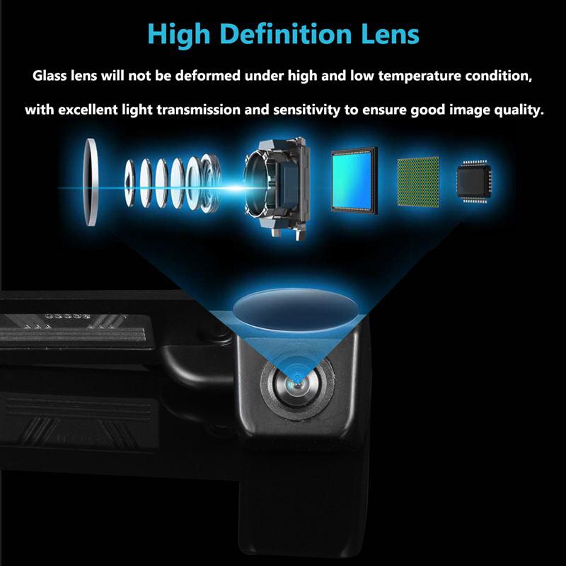 170 Graden Hd Auto Achteruitrijcamera Voor-Vw Transporter T5 T30 Passat B5 Touran Jetta