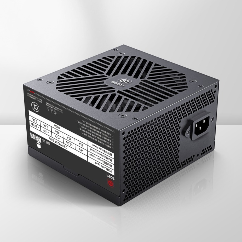 650W PC-Netzteil - Hongkong CapXon + Festkörperkondensatoren, DC-DC, Dual Crystal Forward, Leiser 120mm Lüfter