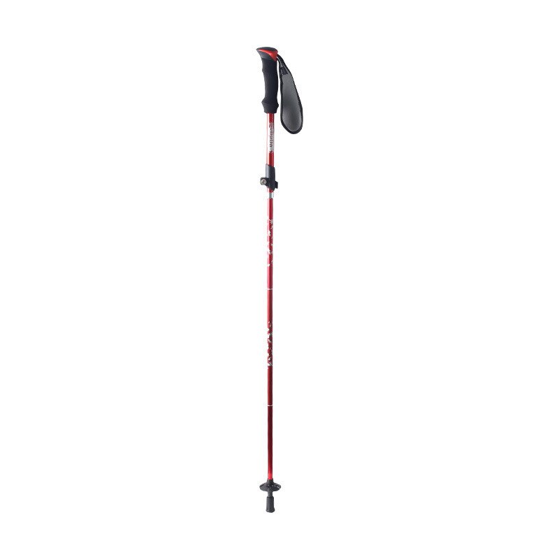 Trekking Poles Folding Hiking Stick Collapsible Hiking Poles Trekking Stick Walking Poles Walking Sticks Easy Put Into Bag: 110CM Red