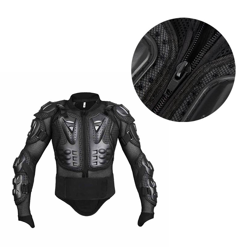 Motocross Protector Motorcycle Off-Road Full Body Armor Jacket Protective Gear Arm Clothing Spine Chest Protect