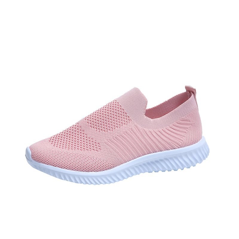 Lightweight Women's Running Shoes Breathable Summer Outdoor Sports Sneakers Female Soft Comfortable Street Walking Shoes Ladies: Pink / 5.5