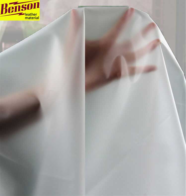 0.2mm thickness Translucent matte TPU waterproof material
