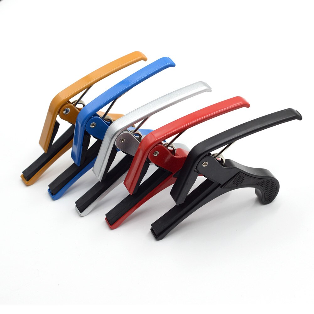 Universal Guitar Capo Aluminum Alloy Metal Folk Change Clamp Key Acoustic Classic Guitar Ukulele Accessories Trigger Capo