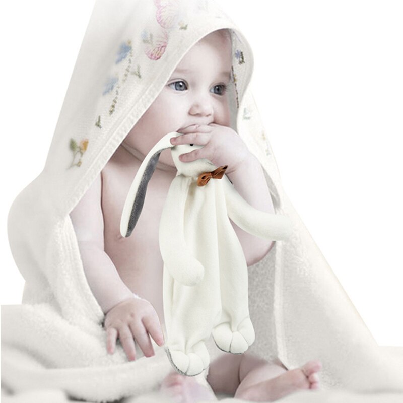 Bunny Kaninchen Stofftier Spielzeug Baby Sicherheit Decke Plüsch Tröster Super Weiche für Kinder mit Stick Sicher Material