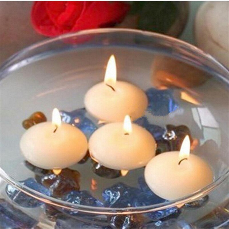 100 stücke! Wasser Schwimm bilden kerzen Romantische Hochzeit Geburtstag Party Heimat Dekor