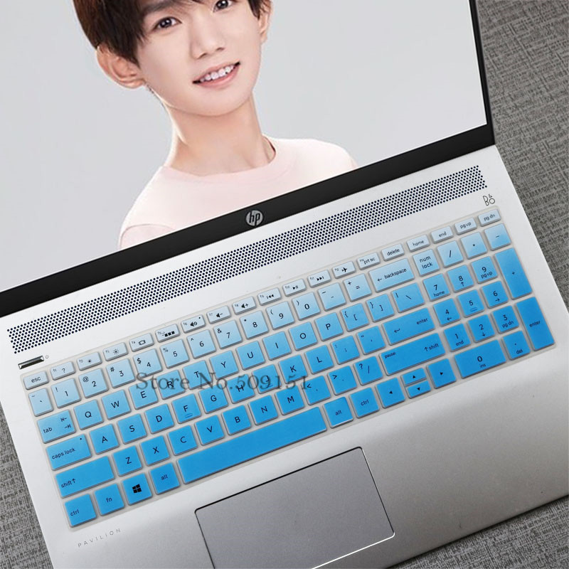 15.6 &quot; hp pavilion  x360 15- br pavilion 15-cc 15-ch 15-cd 15-cb 15-bs 17-bs 17m- ae silikoninen kannettavan tietokoneen näppäimistön suojakuori