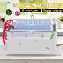Portable Ozone Generator 10g/h Home Air Cleaner Ozon Ozonizer Air Purifier for Deodorization Sterilize machine Odor 110V/220V