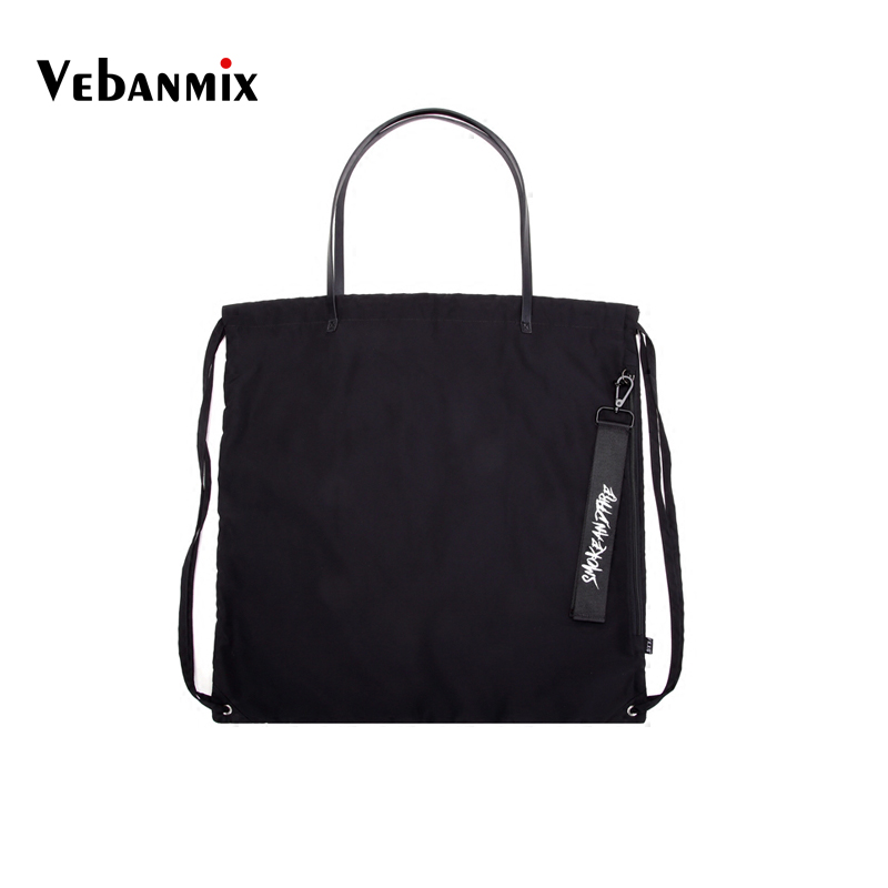 Grande capacité femmes hommes sac à cordon étanche en Nylon sac de voyage Streetwear Fitness sac à bandoulière homme