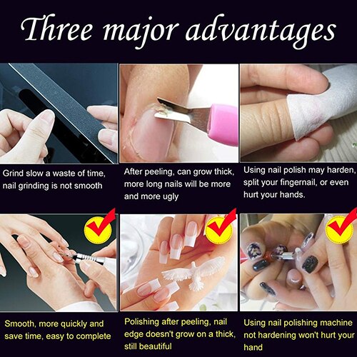 Mini Elektrische Acryl Polish Nail Boor Bestand Machine Manicure Pedicure Kit Met Stukjes Manicure