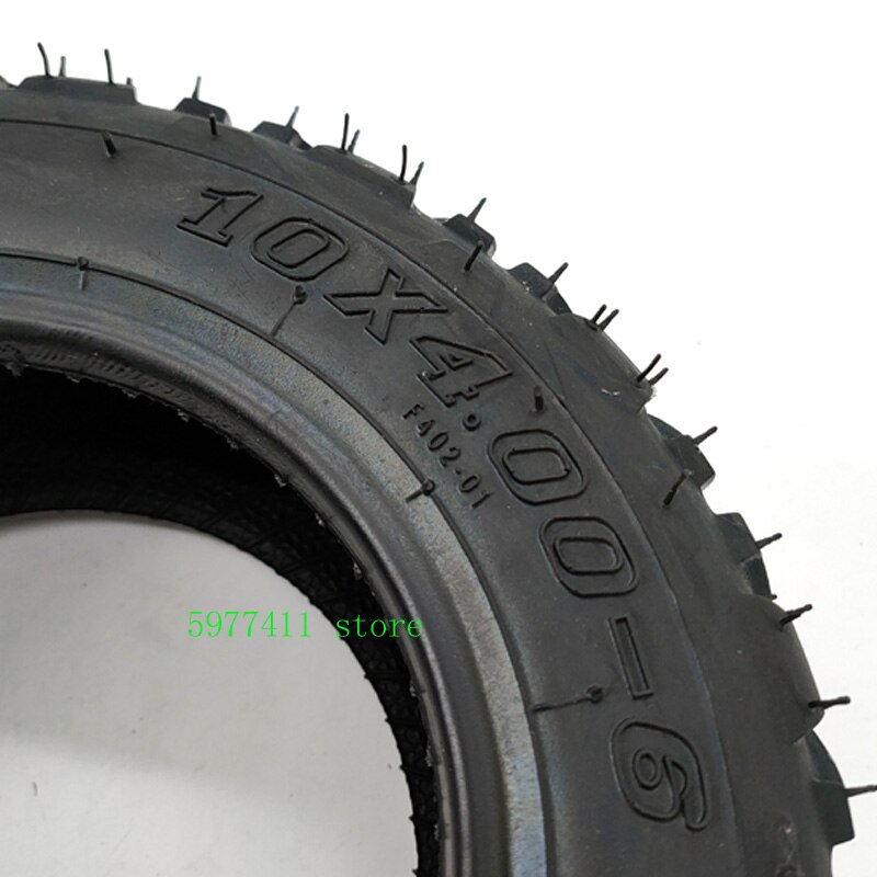 Wysokiej jakości 10x4.00-6 opona bezdętkowa skuter elektryczny skuter 10 cal kart ATV IV 10x4. W wieku 0-6 opona terenowa