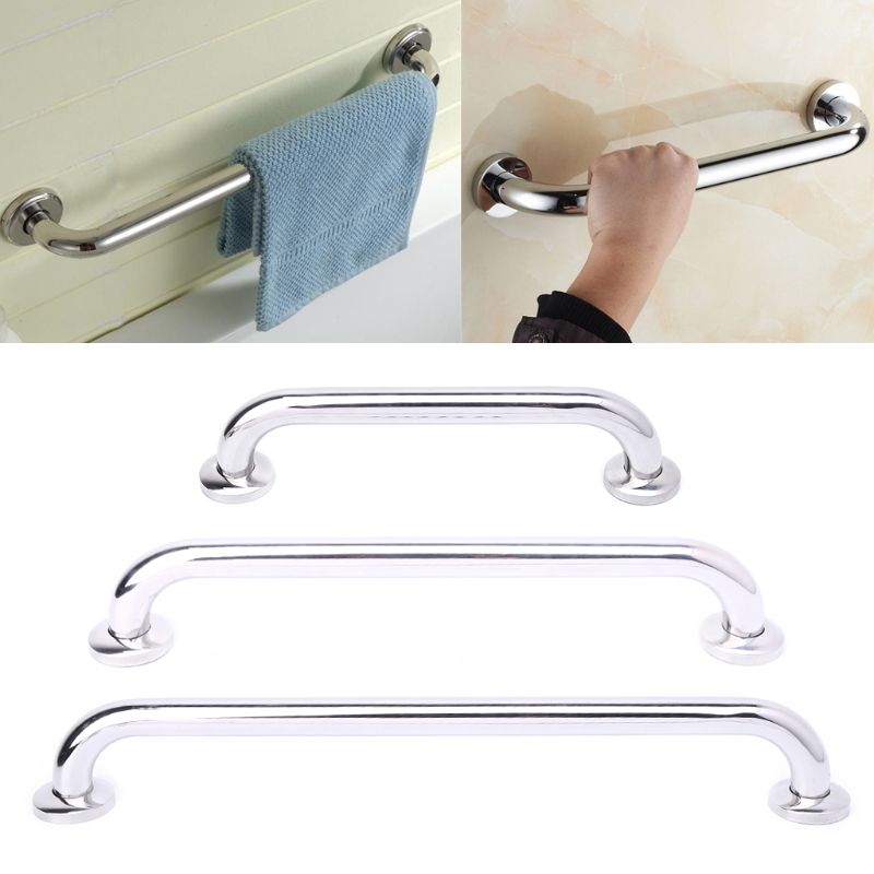 30/40/50Cm Rvs Badkamer Bad Leuning Grab Bar Douche Veiligheid Ondersteuning Handvat Handdoekenrek HX6D