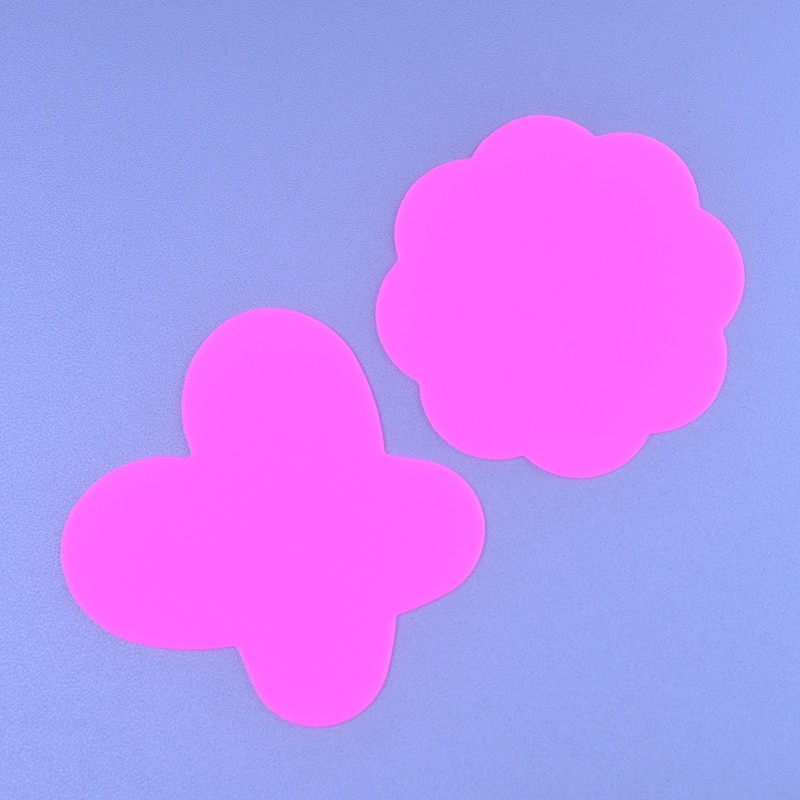 Nail Art Paint Color Mixing Palette Plate Disk Essential Tool 9 Styles For Choose