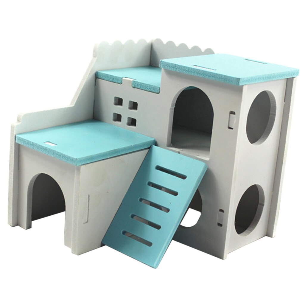 Cama de casa para Animal PEQUEÑO, Hamster, erizo, conejillo de indias, castillo, hábitat, cueva, juguete, nido de Mascota, ardilla, jaula y casa con cama, accesorios
