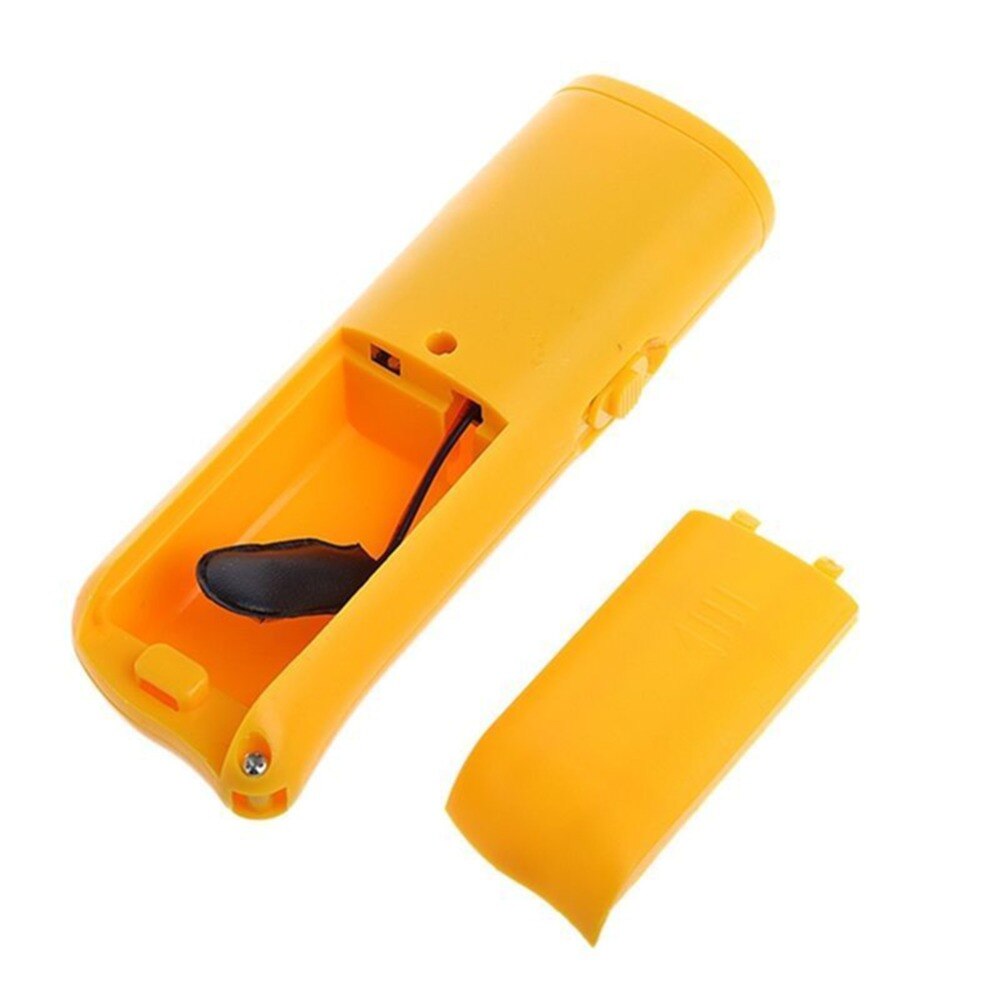 Draagbare Huisdier Hond Repeller Anti Barking Stop Bark Training Device Trainer LED Ultrasone 3 in 1 Anti Barking Zonder Batterij