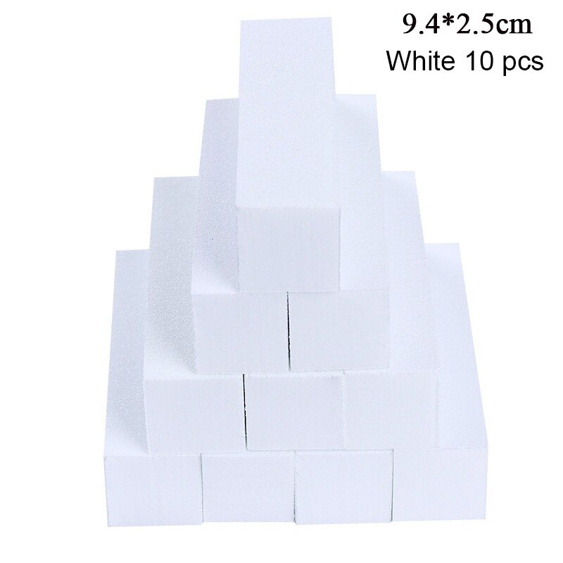 Mini lime à ongles Double face, outils pour manucure, papier de verre, outils professionnels pour Nail-Art, bricolage, bloc, ponçage, 5 pièces/1 pièces: 24