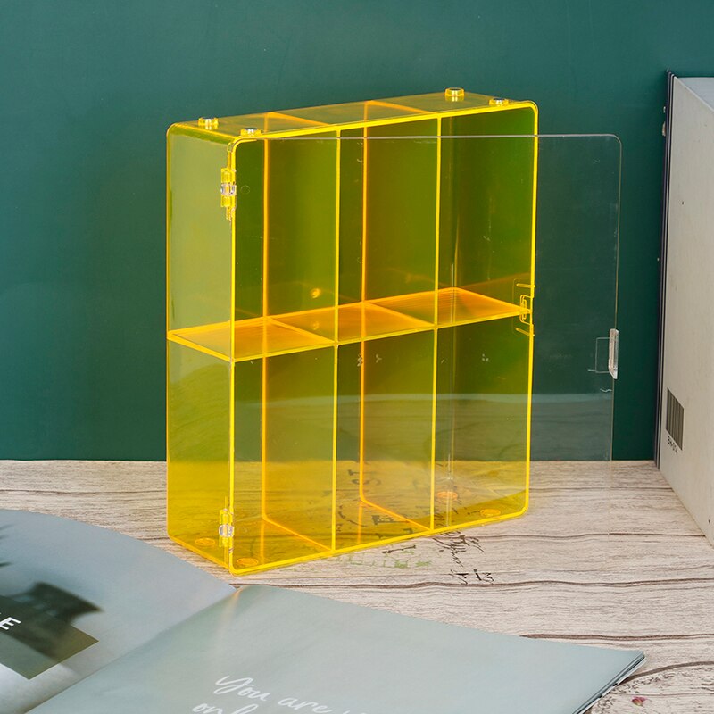 Acrylic Display Case Storage Case Box Show Case Dustproof Box for Collectibles 19.5 X 6.5